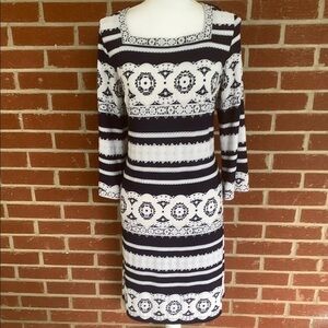 Studio One blue and white dress